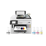 Canon Megatank GX7120 Wireless All-in-One Printer, Print, Copy, Scan and Fax with 2.7" LCD Touch Screen and Auto Document Feeder, White