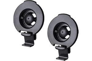 QveeQ Garmin Accessories GPS Bracket Cradle Mount Compatible with Garmin Nuvi 54 56 58 42LM 44 52LM 55LMT 2407 2408 2447 2448 2467 2497 2507 2508 2547 2548 2557 2567 2577 Nuvi GPS (2 Pack)