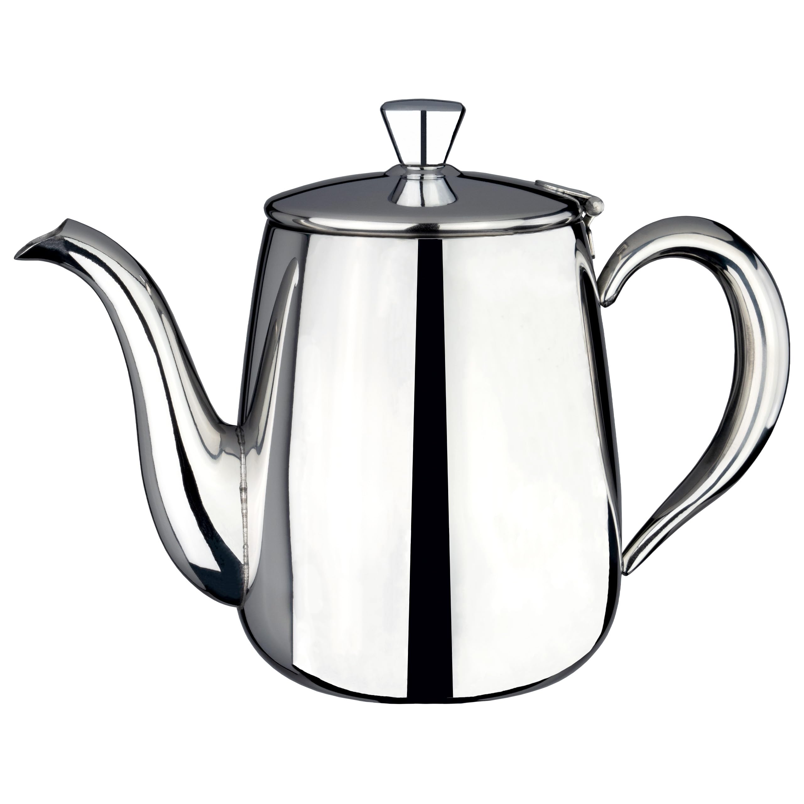 Café Olé Premium Coffee Pot, 5 Cups / 32oz / 910ml, Stainless Steel, Classic Coffee Pot Design with Mirror Finish, Perfect Pour Spout