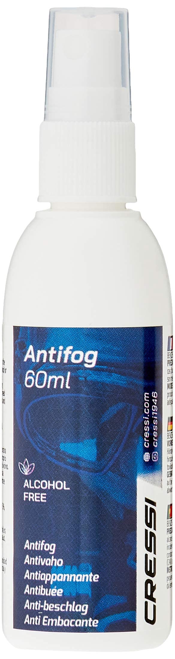 Cressi Anti-Fog Spray, 60 ML