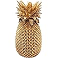 Kare Design Vase Shape Gold XXL Decorative Pineapple Shiny Polyresin (H/W/D) 50 x 25 x 25 cm