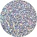Hemway Glitter Paint Additive Glitter Crystals for Acrylic Paint, Interior & Exterior Walls, Wood, Varnish, Furniture, Matte, Gloss, Satin, Silk - 100g / 3.5oz - Silver Holographic Stars