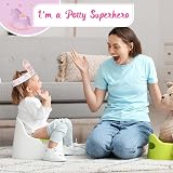 WERNNSAI Unicorn Potty Training Chart for Girls Toddler Kids Reward Stickers view 4