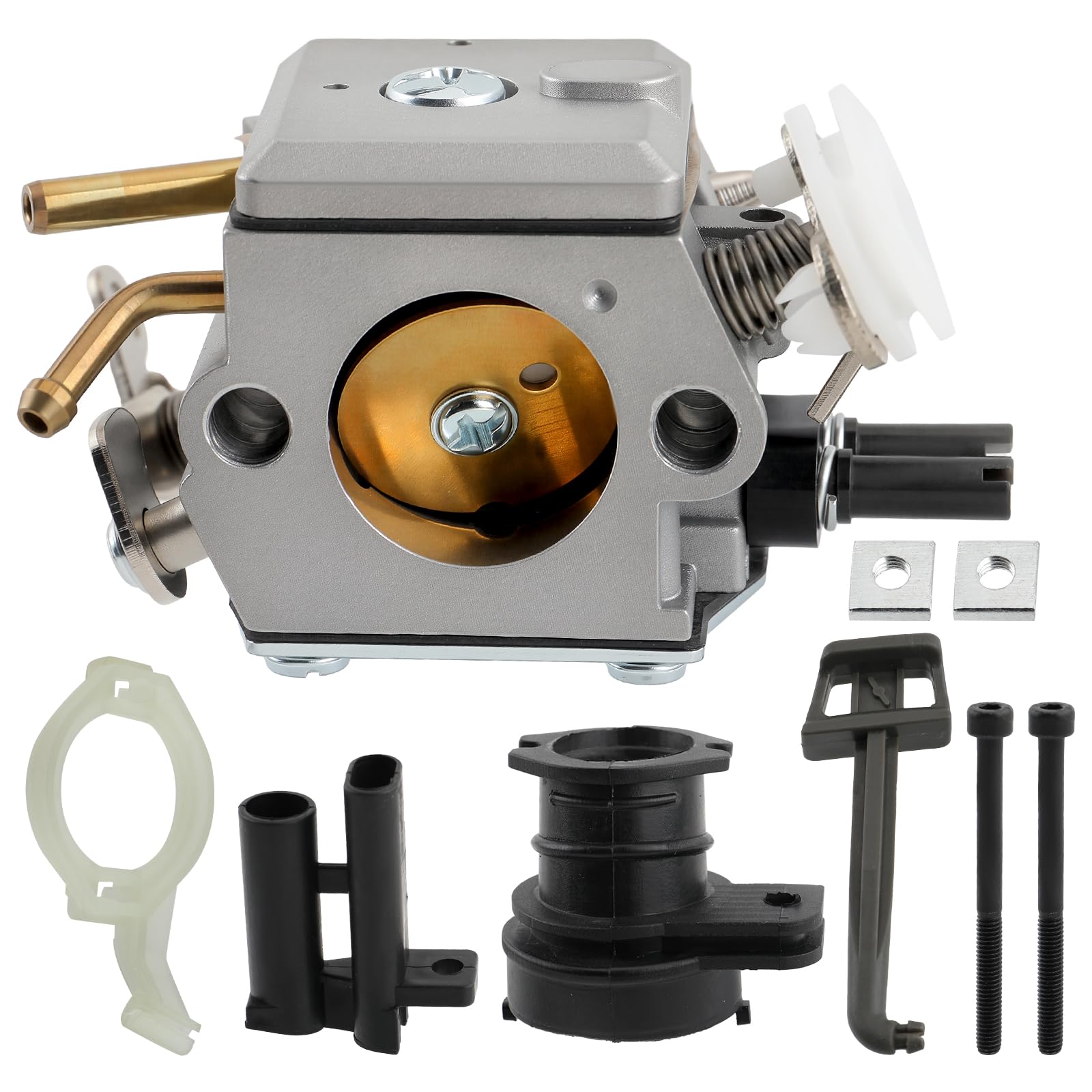 Photo 1 of MOTOALL Carburetor Intake Kit Carb HD-12 HD-6 362 365 371 372 372XP for Husqvarna Chainsaw 503281801 503281804