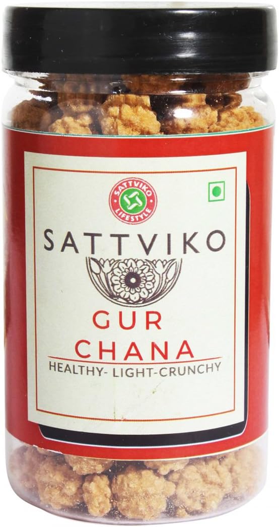 Sattviko Gur Chana, 100g (Pack of 2)