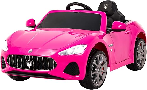 pink maserati toy car