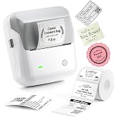 NIIMBOT B31 3 Inch Label Maker, Bluetooth Thermal Label Printer High Speed | 80mm/s High printing Speed with Phone &amp; PC, Great for Barcodes, Price Tags, DIY Sticker Labels, Cable Marking &amp; Warehouse Use