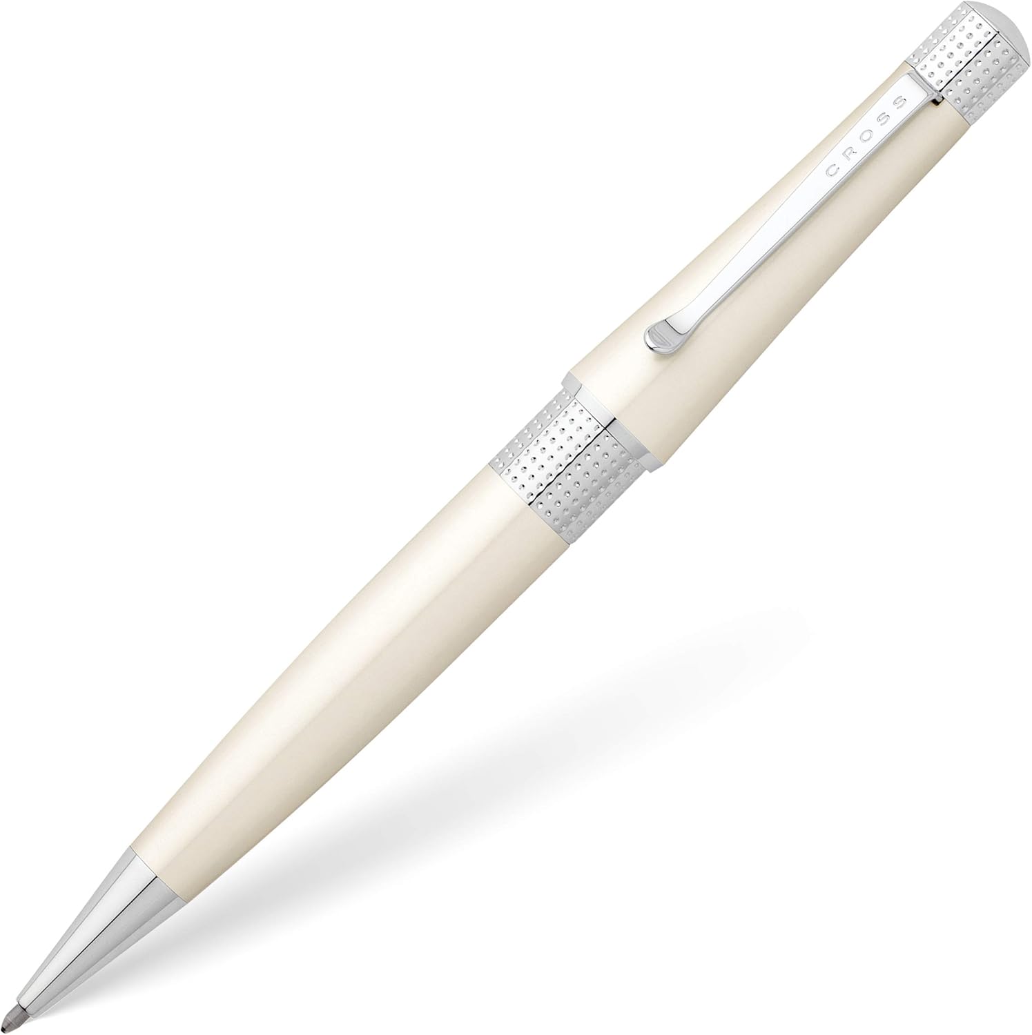 Cross Beverly Pearlescent White Ballpen AT0492-2