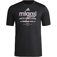 ウェア adidas Men's Inter Miami T-Shirt M adidas Inter Miami CF Short Sleeve Pre-Game T-Shirt
