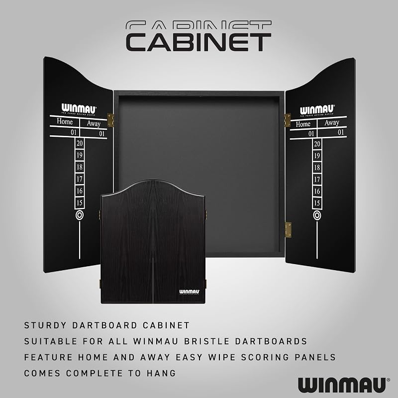 | Professional Darts Set Armoire Noire de Haute qualité