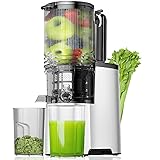 Cold Press Juicer, 5.8" Wide Feed Chute Juice