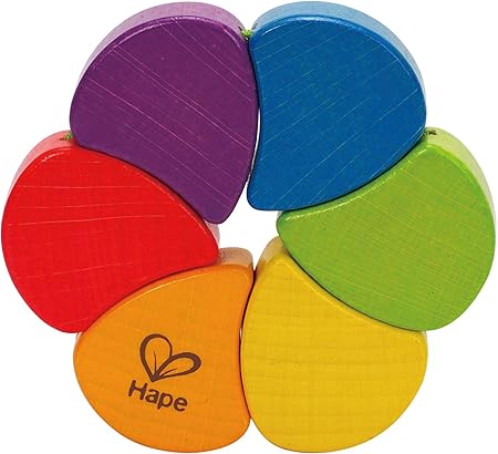 Hape Rainbow Wooden Rattle: Amazon.ca 