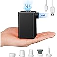 FLEXTAILGEAR - MAX Pump Plus Portable Air Pump with 3600mAh Battery USB Rechargeable Lightwight Air Pump to Quick Inflate Deflate for Pool Floats Air Bed Air Mattress Swimming Ring (Black)
