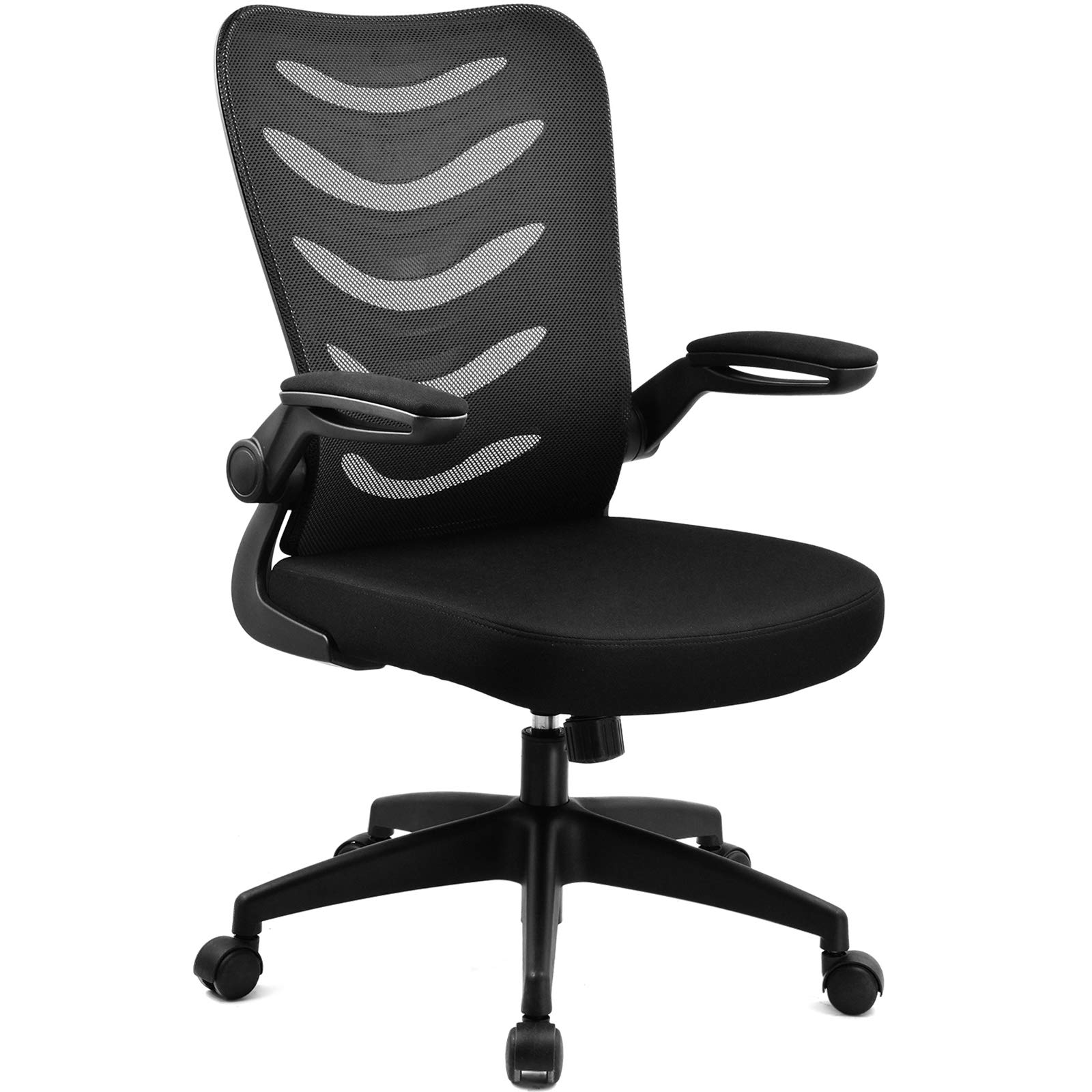 Comhoma Office Desk Chair With Armrest Office Computer Chairs Ergonomic Conference Executive Manager Work Chair Black Buy Online In Bahamas At Bahamas Desertcart Com Productid 203816429