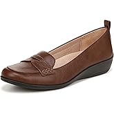 Life Stride Womens Ivonne Loafer Dark Tan 6.5 W