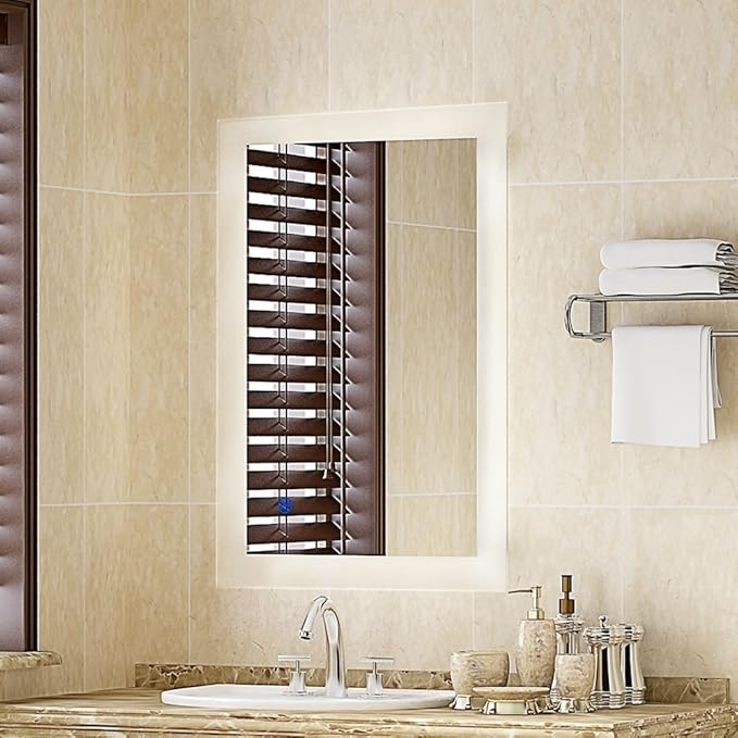 600 x 900 mm Illuminated LED Light Bathroom Mirror With Sensor Switch