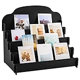 Barydat Tiered Greeting Card Display Stand Wooden