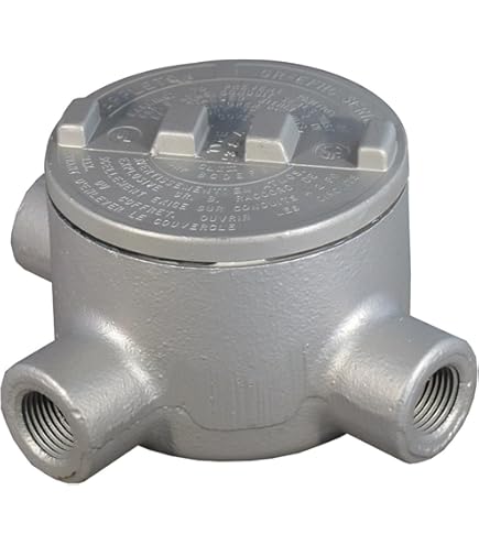 Conduit Outlet Body, Iron, T, 3/4 In.: Amazon.com: Tools