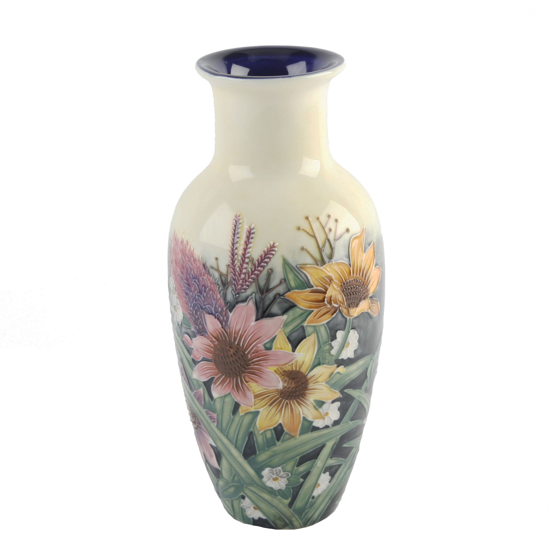 Widdop Bingham Old Tupton Ware Summer Bouquet Vase 22cm