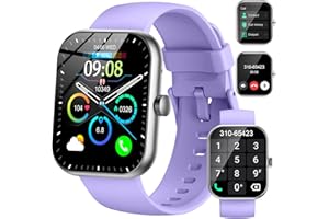 MOTAST Smart Watch (Answer/Make Call), 1.96" HD Smartwatch for Women, 2025 Fitness Watch with 112+ Sport Mode/Pedometer/Calories/Sleep/Heart Rate Monitor, IP68 Waterproof Fitness Tracker for Android iOS