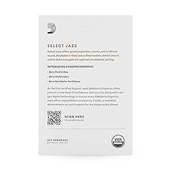 D'Addario Organic Select Jazz Unfiled Alto