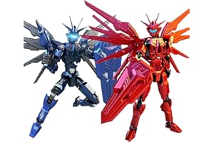 WKSBBTS T13 Action Figure 2Pack Sets – Already Assembled 3D Printed Collectible Toy with Dummy 13, Titan 13 Robot T-13 Model Dummy Toys Kit for 6 7 8 9 10 11 12 Years Old Kids Gift & Adults