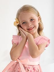 Toddler Girl Tulle Dress Summer Ruffle Sleeveless