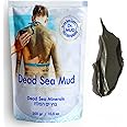 Dr. Mud's Dead Sea Mud Body Mask from Israel, 10.5 Oz – Black Clay Body Treatment with Natural Dead Sea Minerals Deep Cleansing Skin & Beauty Mask – Skin Care Detox Product for Men & Women
