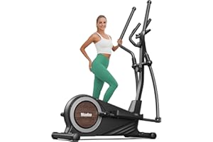 Niceday Elliptical Exercise Machine, Elliptical Machine for Home, Magnetic Elliptical Trainer with 15.5IN-19IN Stride, 16 Resistance Levels, 400LBS Loading Capacity, Support Kinomap APP