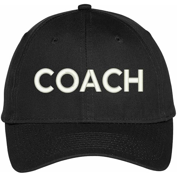 Coach Large Embroidery Structured Adjustable Hat Uniform  display picture 1
