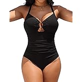 Blooming Jelly Womens One Piece Swimsuit Slimming Tummy Control Bathing Suit Shapewear Full Coverage Swim Suits