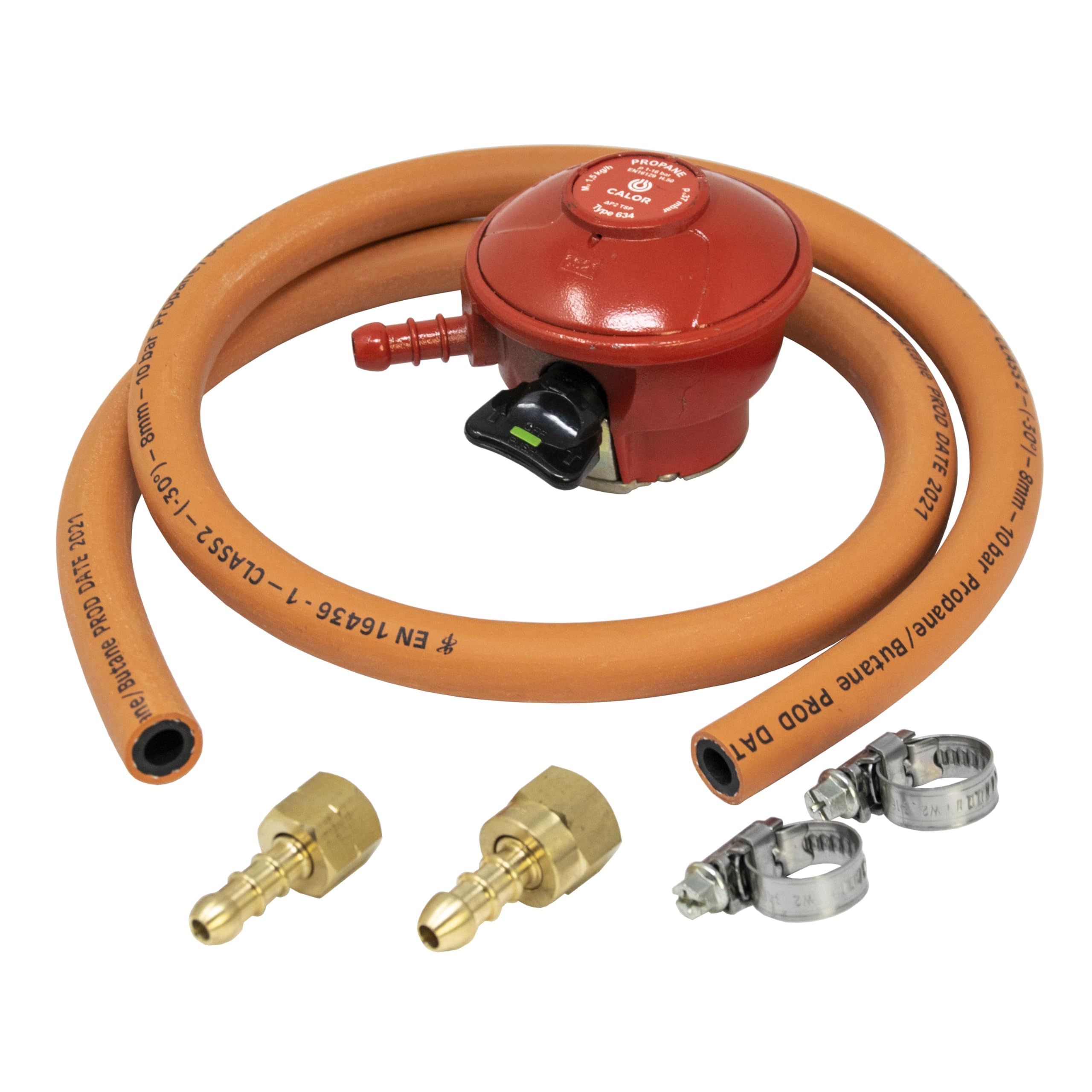 Calor Gas Brand Replacement Universal Bbq Hose/Pipe & 27Mm Patio Regulator Kit