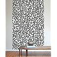 BLIK Pop Shop Pattern Wall Tiles Decals | Officially Licensed Artwork | Peel and Stick Design