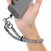 Little Fire Craft Cell Phone Wrist Strap Phone Lanyard Wrist Phone Wristlet Lanyard Hand Wristlet Strap (Zebra Black)