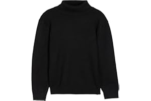 X RAY Boys Turtleneck Sweater (XS - XXL), School Uniform Big Boys' & Little Kids Youth Turtle Neck Long Sleeve Pullover