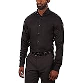 Calvin Klein Men's Dress Shirt Slim Fit Non Iron Stretch Solid