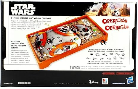 Star Wars - Juego de Habilidad Operación (Hasbro): Amazon.es: Juguetes y juegos