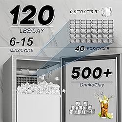 Commercial Under Counter Ice Maker Machine - 120