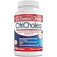 U.S. Doctors’ Clinical CitriCholess® Clinically Proven Cholesterol Supplement with Bergamonte Citrus Extract & Vitamin C to Support Healthy Cholesterol Levels (120 Softgels – 2 Month Supply)