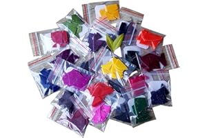 Pochy Soy Wax Color Dye for Candle Making - 24 Colors Set for Scented Paraffin and Soy Candles, Craft Supplies