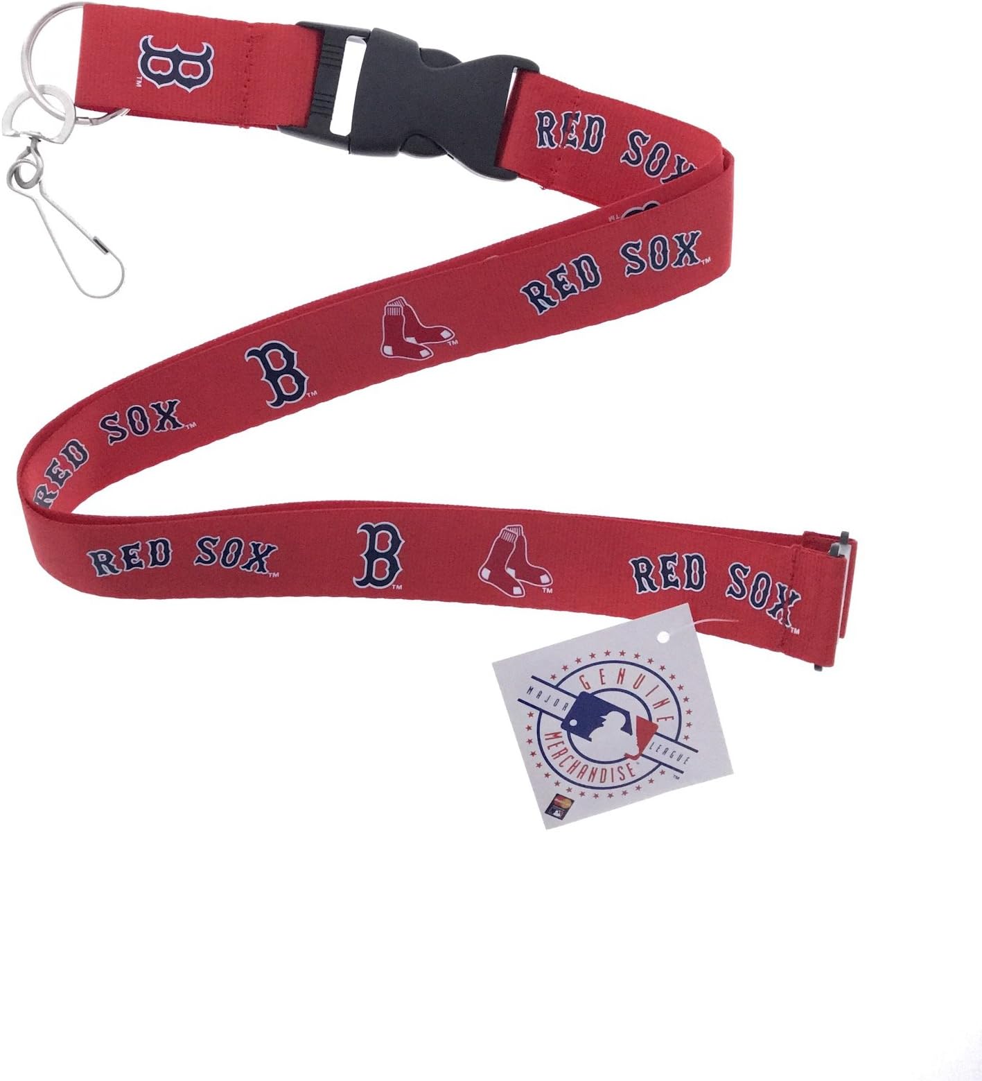 Baseball Sports Lanyard Keychain with Clip