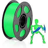 ANYCUBIC PLA 3D Printer Filament, Glow in The Dark, 3D Printing PLA Filament 1.75mm Dimensional Accuracy +/- 0.02mm, 1KG Reusable Spool (2.2 lbs), Green PLA, Glow Green