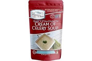 Mom's Place Gluten-Free & Dairy Free Cream of Celery Soup Mix, Equal to 2 Cans of Condensed Soup, Vegan, Nut Free & Soy Free, 2.4 oz