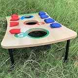 Unibos Bean Bag Toss Game Set w/ 6 Bean Bags - Indoor Outdoor Party Fun view 6