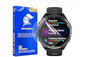 ArmorSuit 6 Pack for Garmin forerunner 965 (47mm) Anti-Glare Screen Protector MilitaryShield Matte Film - Made in USA