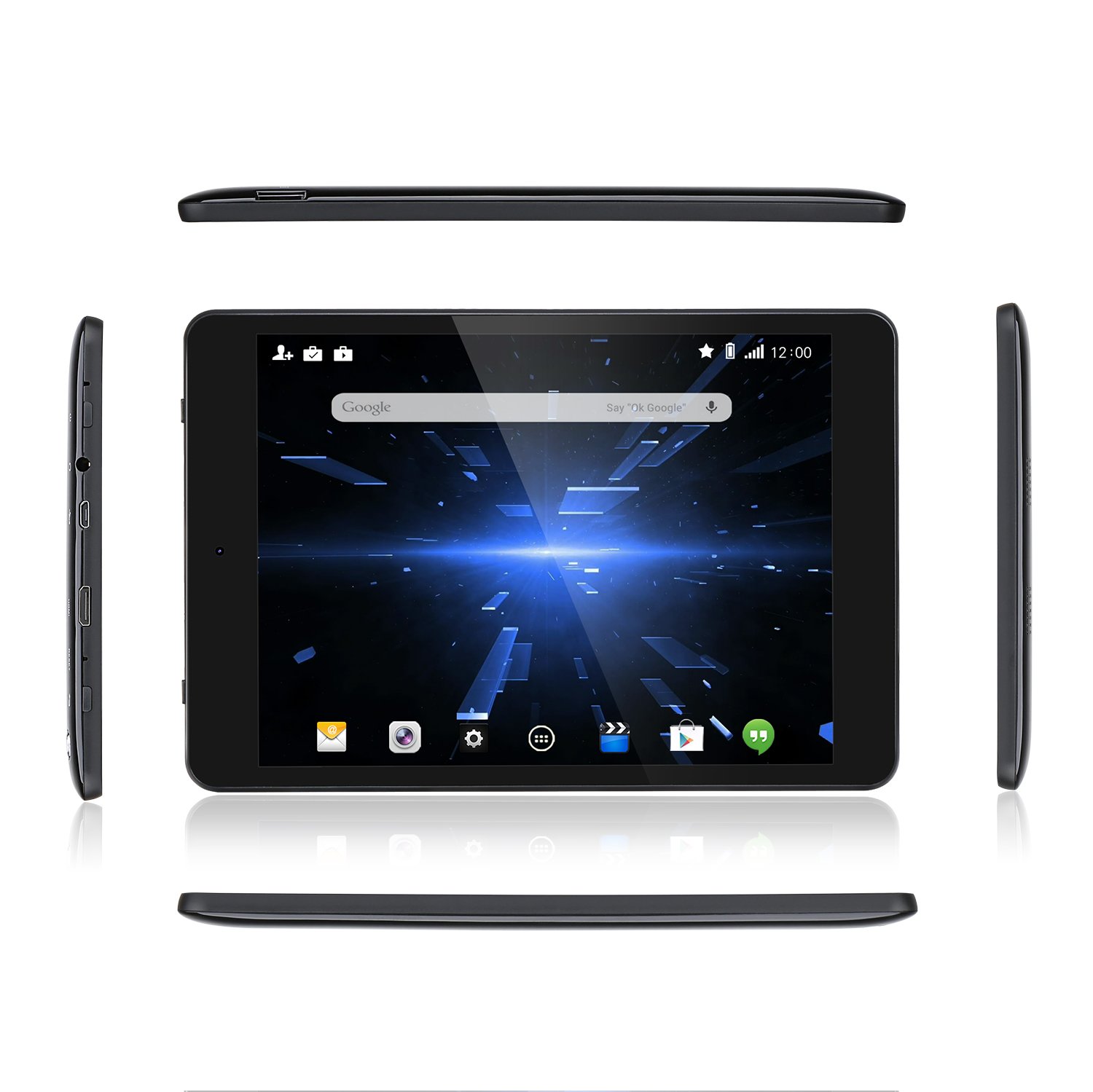 Dragon Touch X80 8 inch 32GB Quad Core Tablet with Android 6.0 Marshmallow, 1024x768 IPS Display, Bluetooth, mini HDMI [2017 New Model]