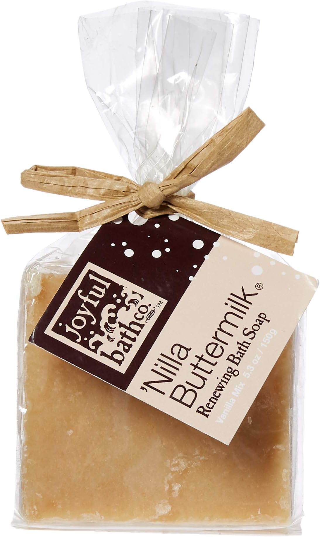 Joyful Bath Nilla Butternilk Renewing Bath Soap, Vanilla, 5.3 oz