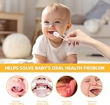 EASICUTI Baby Tongue Cleaner 52Pcs Newborn 2 Finger Toothbrush Gum Cleaner view 5