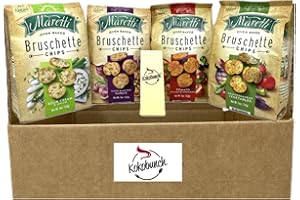 KOKOBUNCH All Natural Bruschetta Vegan Cracker Bruschettini Chips Variety | Sour Cream Onion | Roasted Garlic | Tomato Olive Oregano | Mediterranean Vegatables. Great for Charcuterie