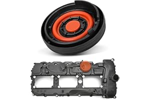 Autokemat 11127570292 Engine PCV Valve Cover Compatible with BMW N55 3.0L - 2011-2013 135i, 2011-2015 335i, 2011-2015 535i, 2011-2015 X3 X5 X6, 2012-2015 640i, 2013-2015 740Li 740i X1